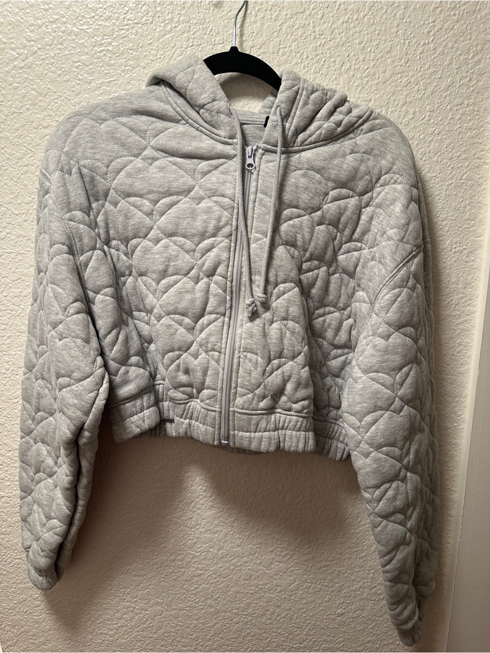 Ladies PacSun crop zip up